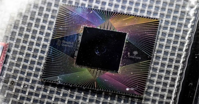 Chip lượng tử của Google đánh bại siêu máy tính nhanh nhất