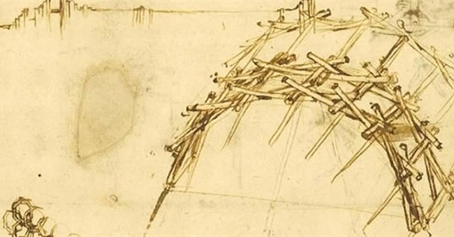 Thiết kế đi trước thời đại: Cây cầu tự chống đỡ của da Vinci