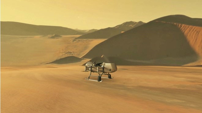  NASA chọn đối tác cùng khám phá mặt trăng Titan của sao Thổ. 