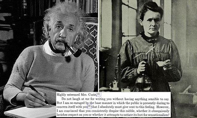 Albert Einstein từng ca ngợi Curie không chỉ vì trí tuệ mà còn vì nhân cách đáng kính của bà.