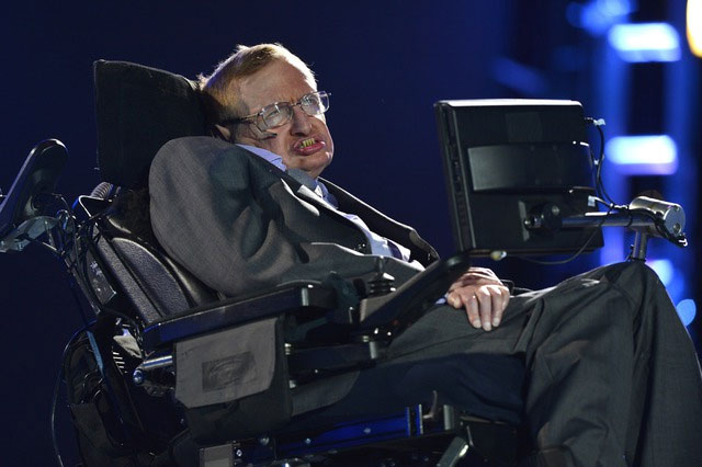 Nhà vật lý thiên tài Stephen William Hawking.