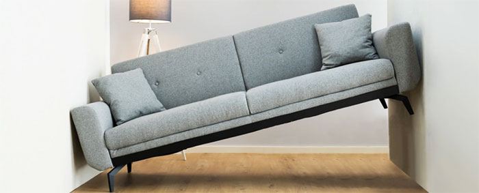  Bài toán hóc búa về di chuyển ghế sofa qua góc hẹp đã có lời giải 