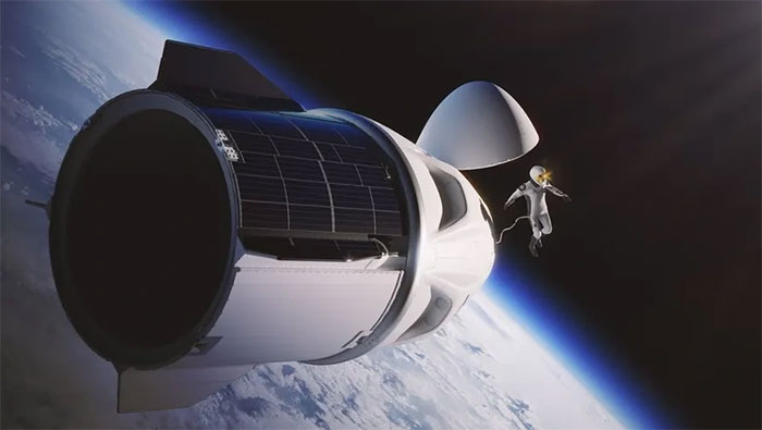 SpaceX trở thành công ty tư nhân đầu tiên đưa phi hành gia lên ISS.