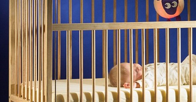 Đệm giường mô phỏng tử cung cho bé ngủ ngon